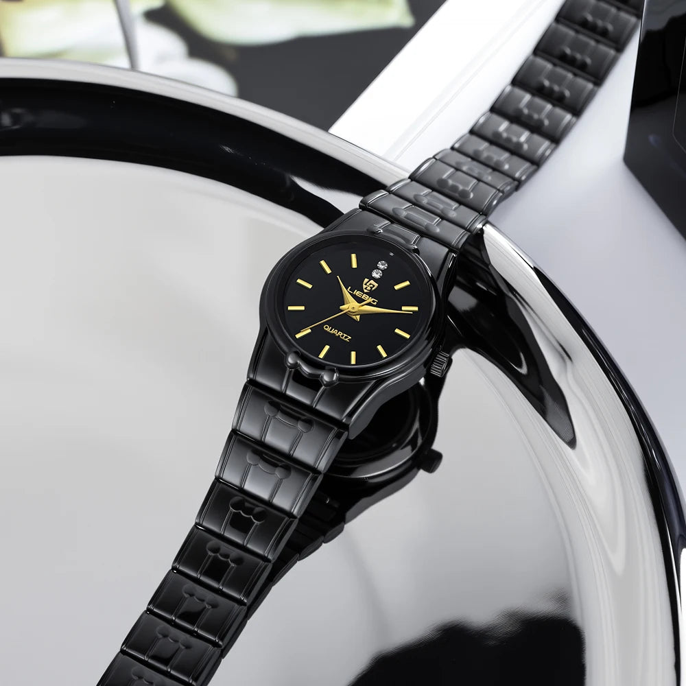 LIEBIG Fashion Quartz Women Wristwatch Female Luxury Stainless Steel Strip Original Waterproof Ladies Clock Watches Reloj Mujer