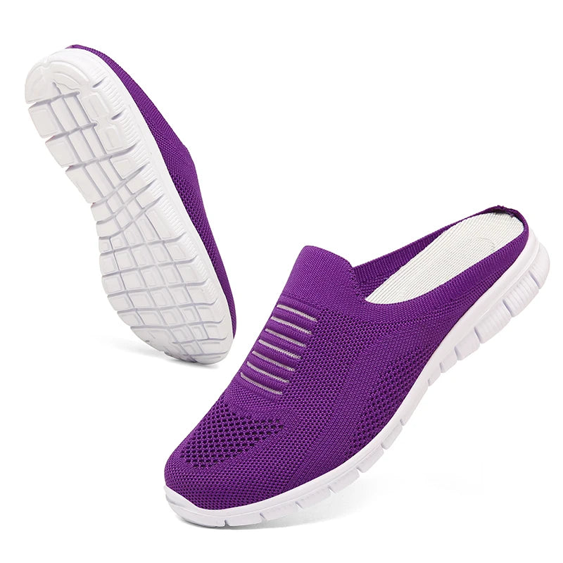 Women Vulcanized Shoes High Quality Shoes for Women 2025 Comfortable Casual Women Slippers Plus Size 42 Walking Flat