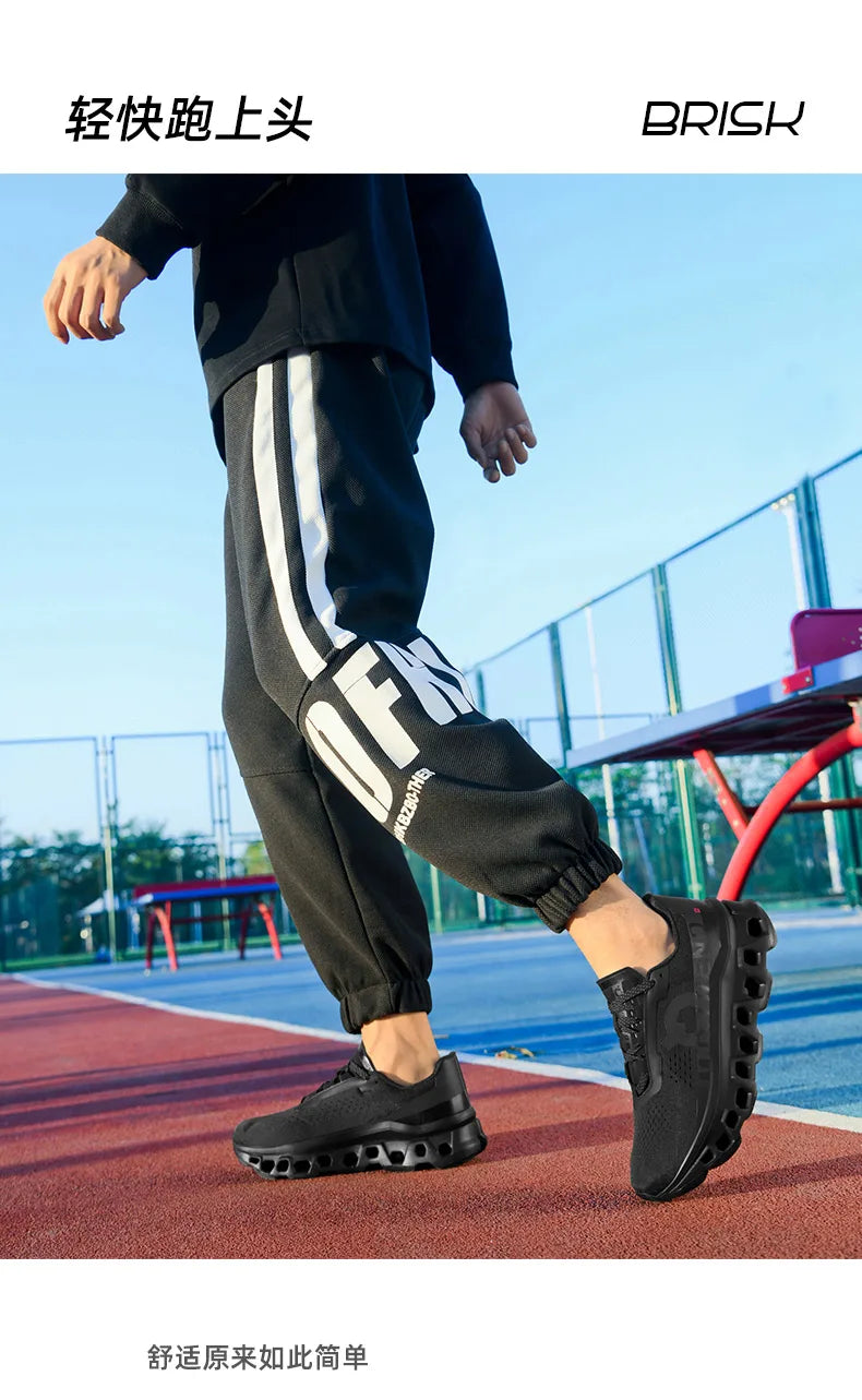 2026 Air Cushion Running Shoes Jogging Marathon Men Sports Breathable Lightweight Women's Comfortable Nonskid Leisure Sneakers