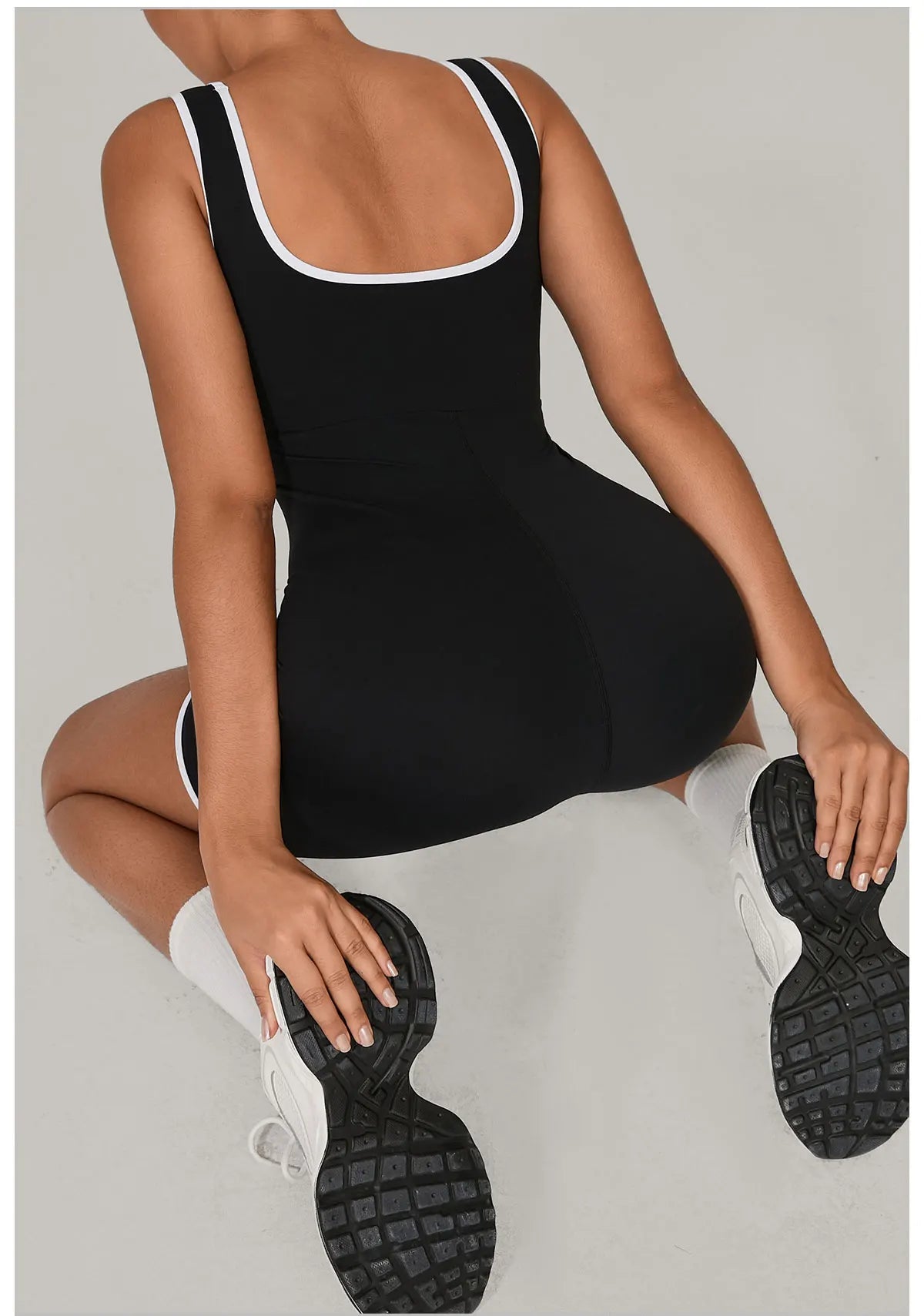 Jumpsuits Women Tracksuit One-Piece Suit Color Blocked Rompers Yoga Set Gym Push Up Workout Clothes Fitness Bodysuit Sportswear