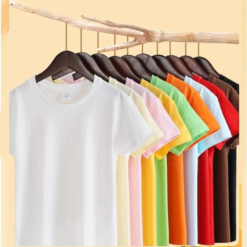 Summer Casual Kids T-shirt Breathable Cotton Jordan Print Short Sleeve Sport Tees Fashion Boy Girl Clothes