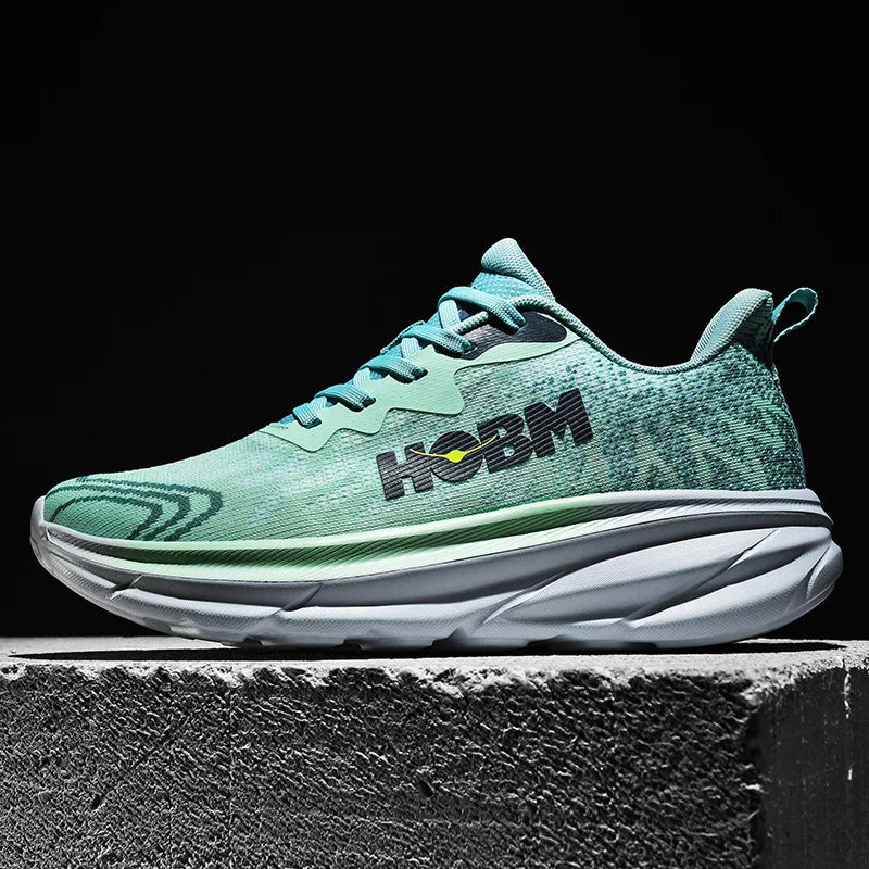 Men's Sports Shoes Thick Sole Running Shoes Breathable High Quality Soft Sole Outdoor Sports Leisure Mesh Women's Running Shoes