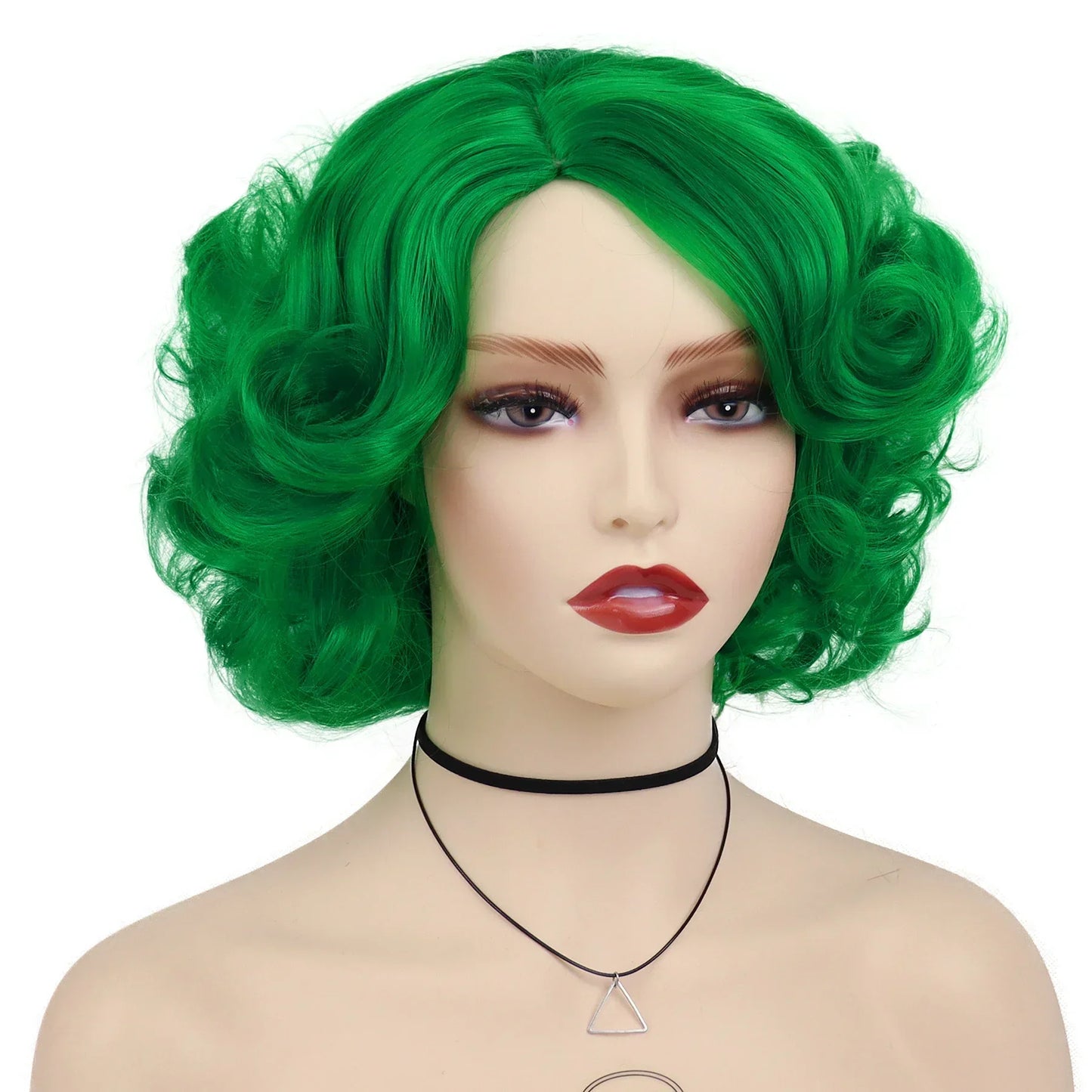 GNIMEGIL Synthetic Cosplay Wig Short Curly Hair Platinum Blonde Wigs for White Women Fluffy Curls Flip 60s Gatsby Hairstyle Wigs
