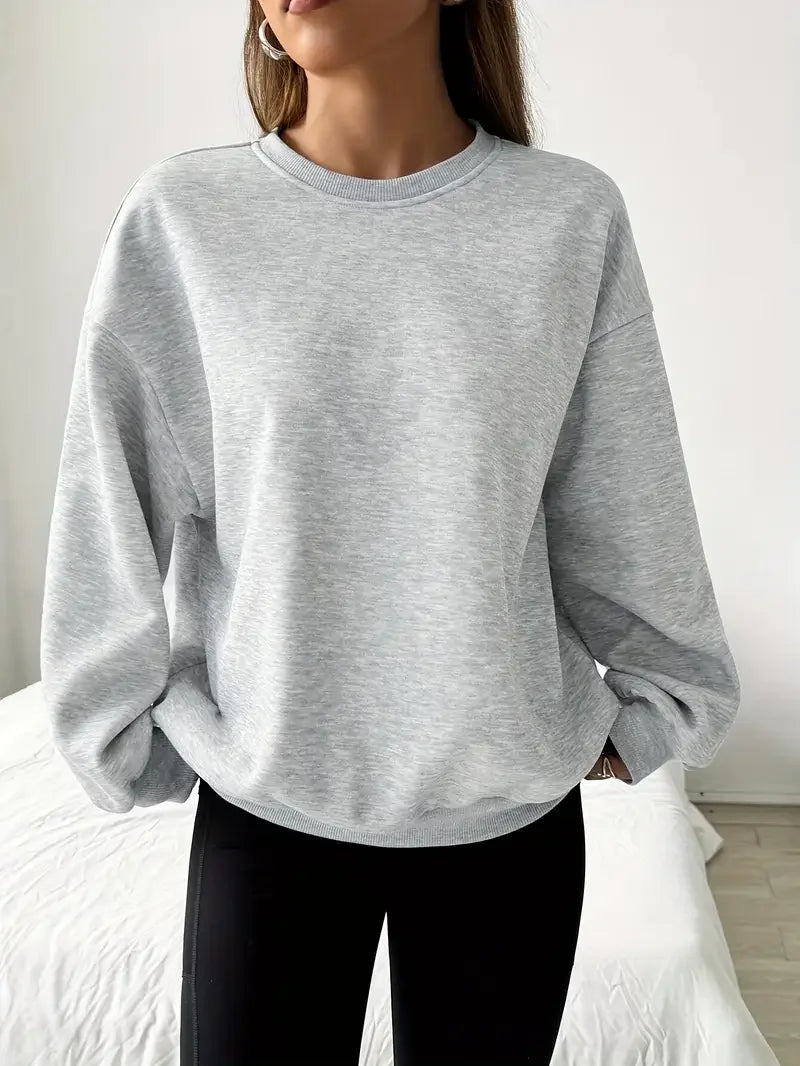 Oversized Cotton Hoodie Women Fleece Sweatshirt Casual Autumn Winter Pullover