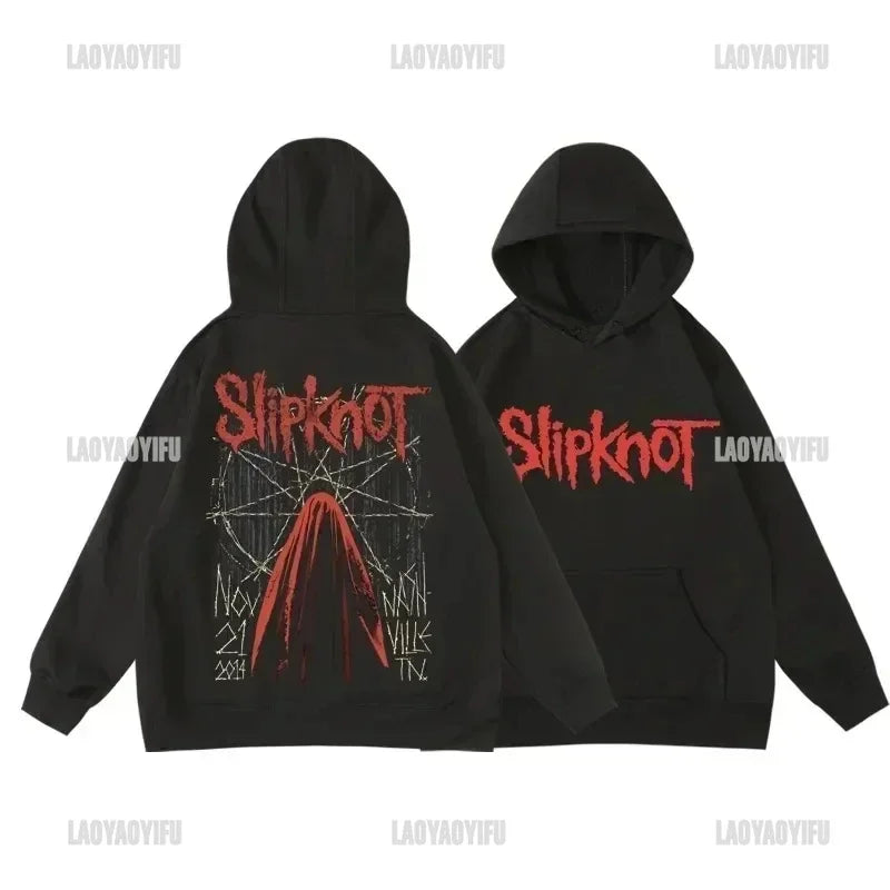 new S-Slipknots Prepare for Hell Tour Rock Band Women Men Hoodie Sweatshirt Casual Clothes Hoody Warmth Streetwear Pullovers Top