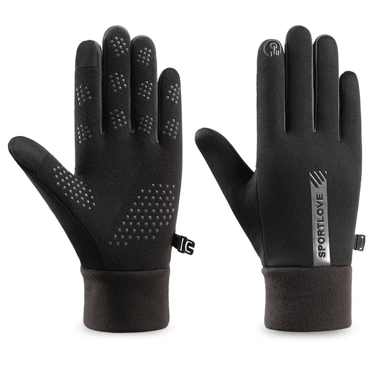 Winter Gloves Women Cycling Bike Thermal Cold Resistance Wind Waterproof Bicycle Warm Outdoor Running Skiing Mittens BAZAARHUBO