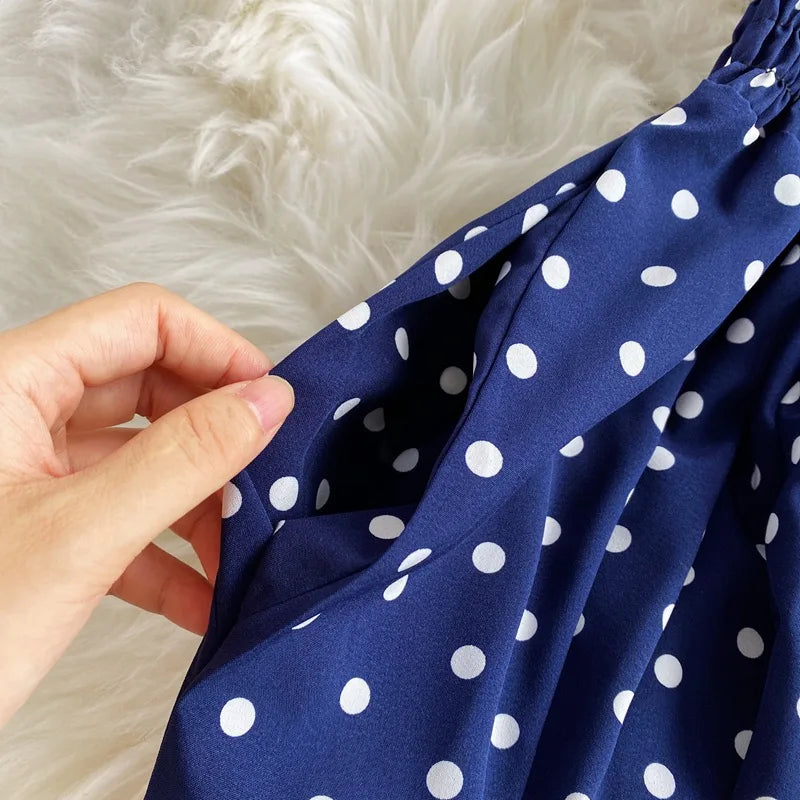 V Neck Sexy Dolman Sleeves Waist Slim Floral Print Jumpsuit Women Wide Leg Trousers Jumpsuit