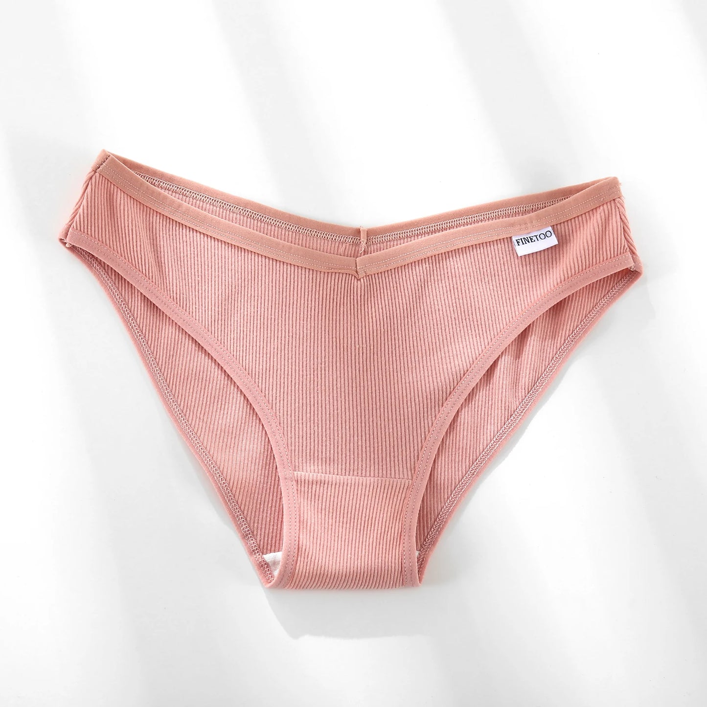 5PCS Women Cotton M-4XL Panties Briefs Female Sexy V Wasit Underwear Ladies Underpants Pantys Girls Plus Size Intimates Lingerie