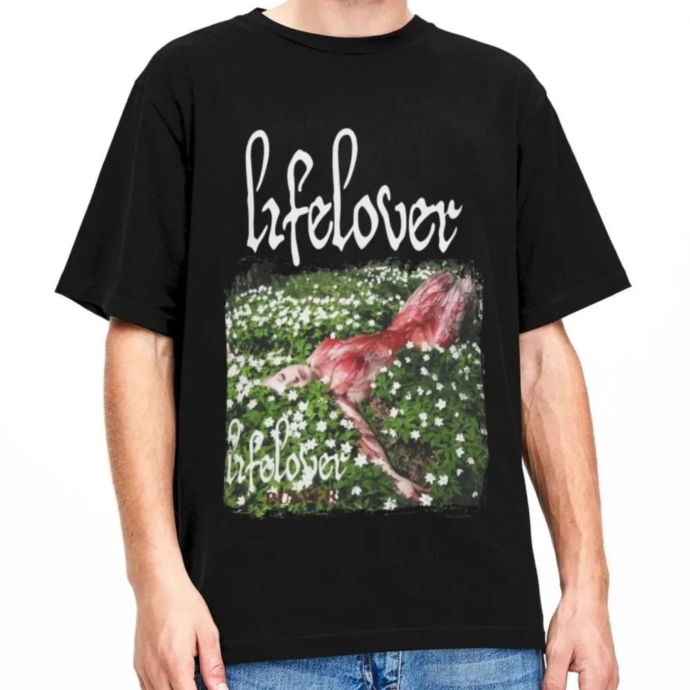 Lifelover Band Men Women T Shirt Accessories Funny Tee Shirt T-Shirts  Cotton Summer Clothing