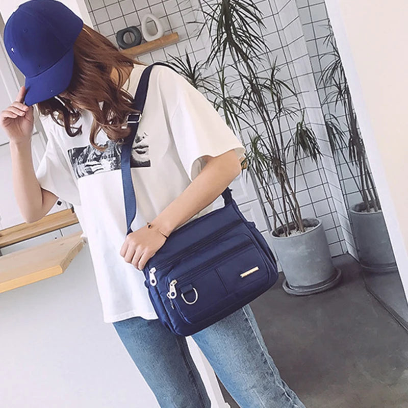 Women Bag Nylon Waterproof Messenger Bags For Lady Crossbody Shoulder Bag Casual High Quality Multifunctional Handbags
