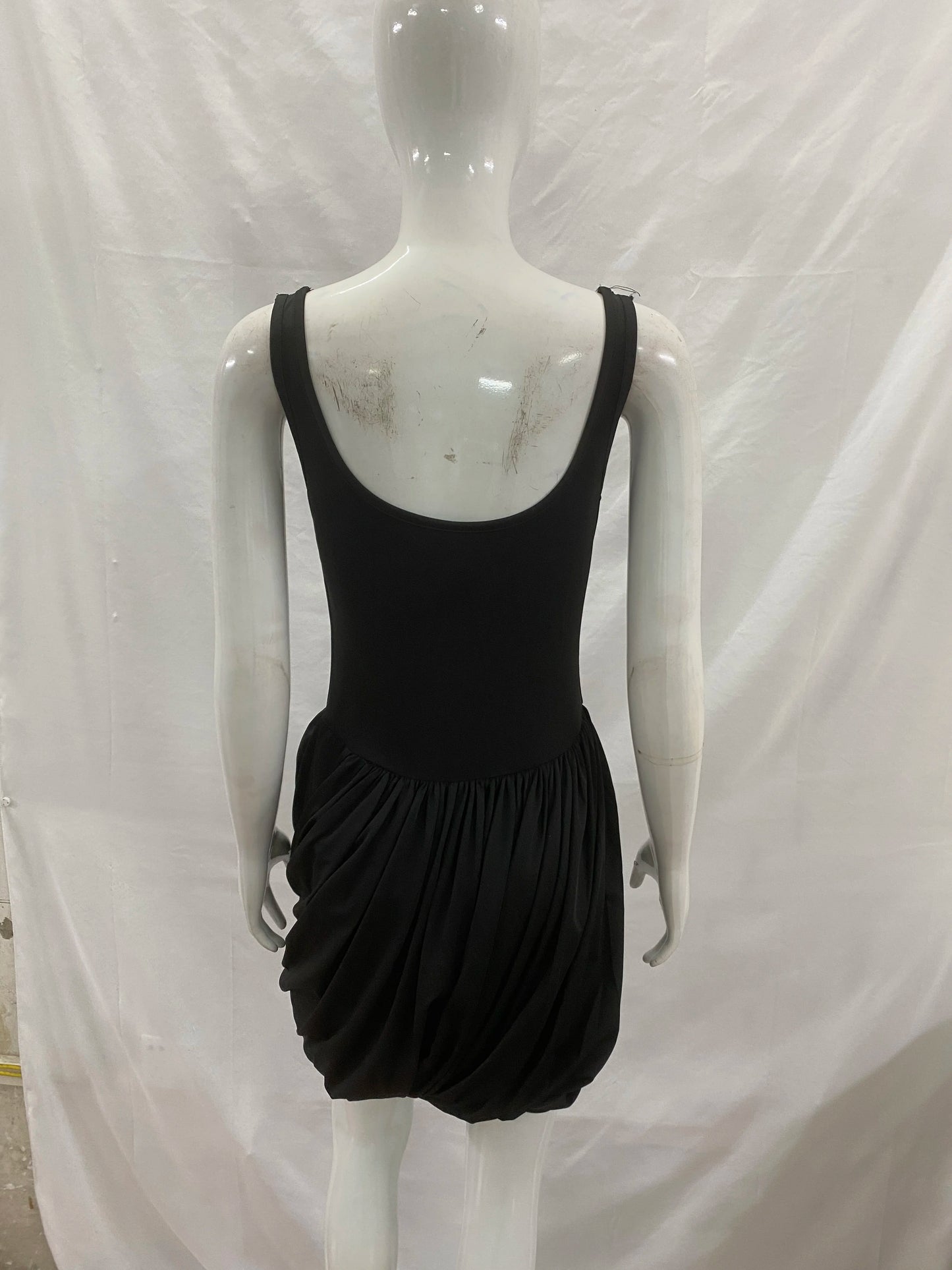 New Summer Style Long Skirt Sexy Spicy Girl Solid Color Basic Waist Fold Irregular Vest Dress Women