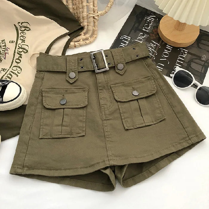 Design Sense Denim Skirt Pants Women's 2026 Summer Korean Version Hip Skirt
