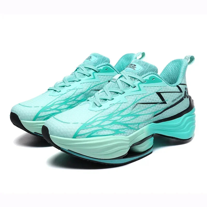 Men's Running Shoes Couple Trainer Race Sneakers Mesh Outdoor Breathable Jogging Cushioning Non-Slip Luxury shoes Off-road Shoes