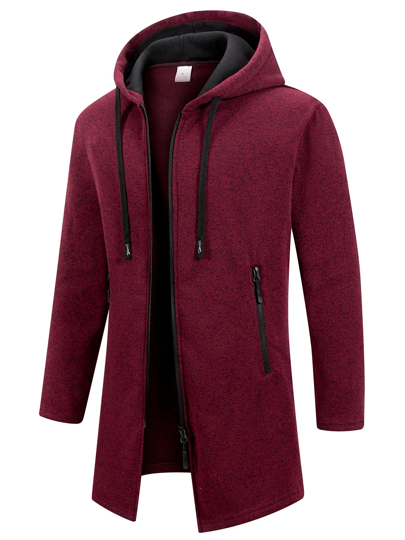 Men's Hoodies Jacket Long Sleeve Sweatshirts Zipper Hooded Jacket Mens Oversize Winter Top Jacket Coat Warm Streetwear