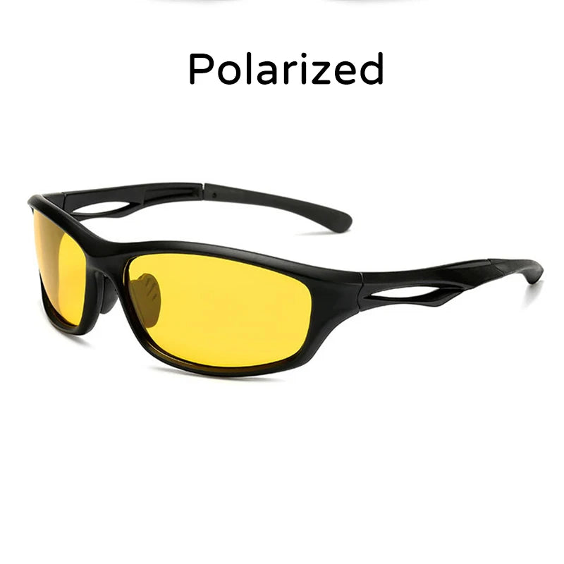 Cyber Y2K Futuristic Sunglasses Men Women Fashion Punk Sports Sun Glasses Steampunk Polarized Cycling Eyewear 2000S Aesthetic