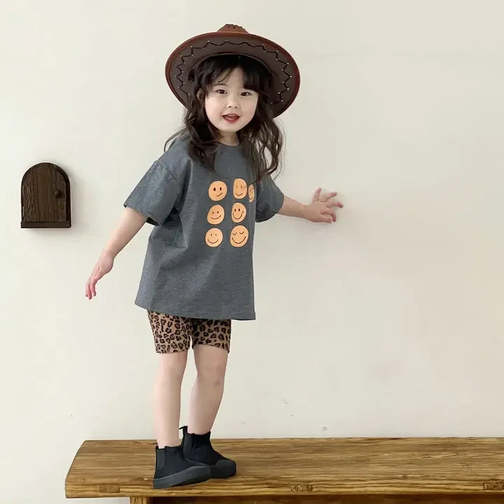 Kids Shorts Leopard Print Leggings Yoga Stretch Pants Kids Clothes for Girls Boys  Shorts for Girls