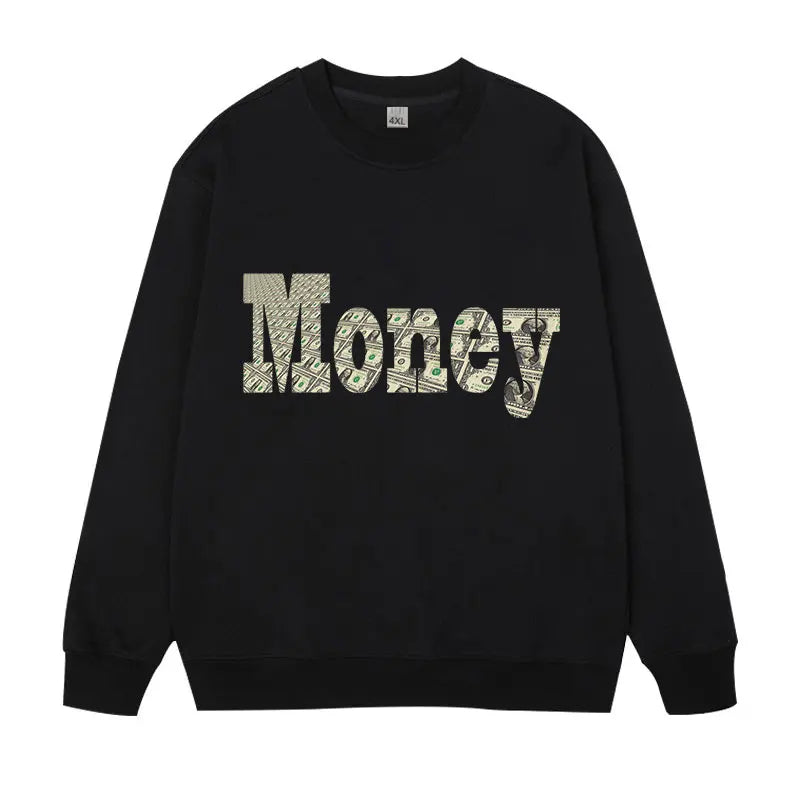 Plus Size Pullovers Men's Sweatshirts 110-185kg Oversized Round Neck Long Sleeve Tees Loose Tops Big Size Male Clothing 1XL-7XL