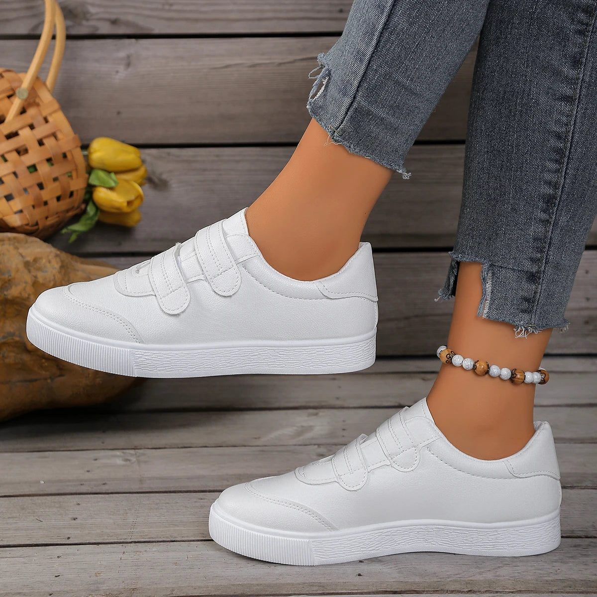 *Spring and Autumn New Elegant Thick soled Sports Leisure Shoes Fashionable Hot Selling Comfortable Running Flat Shoes for Women