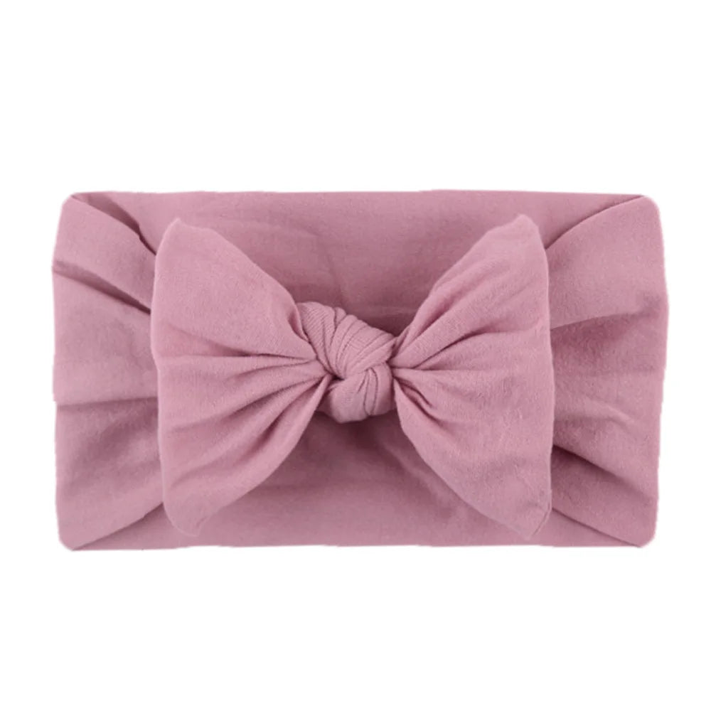 Baby Bow Headbands For Girls Soft ElasticChildren Hair Band Hair Tie Newborn Baby Hair Accessories Party Gifts Girls Headwraps