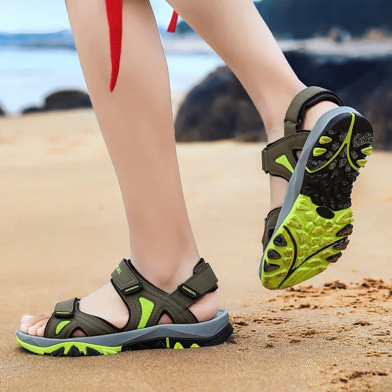 Shoes Men's Sandals Summer 2025 Outdoor Classics Walking Men Sandals Big Size 46 Gladiator Sandalias New Platform Water Footwear