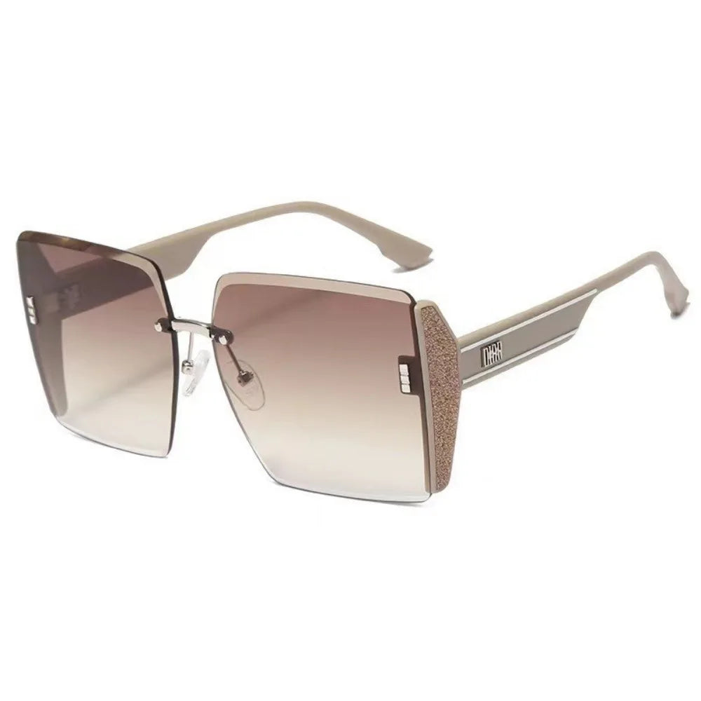 Korean Style Classic Black Big Square Shades Sunglasses for Women Men Fashion Women Sunglasses with Uv Protection BAZAARHUBO