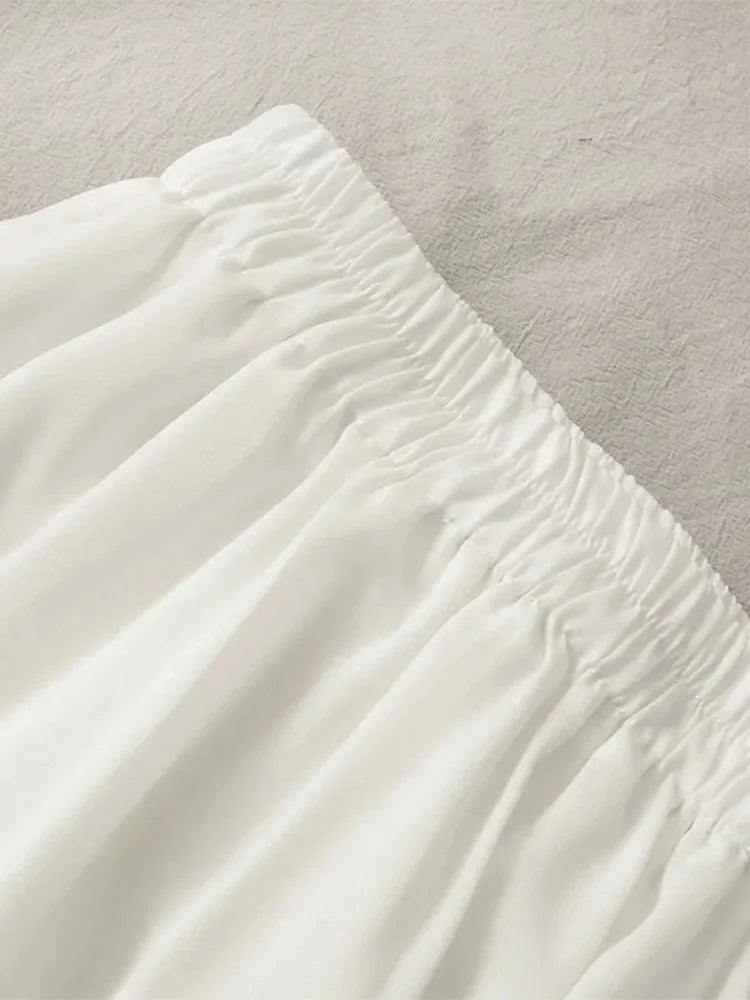 Women's High Waist Pleated Mini Skirt, Korean Fashion, Casual, Short, Black, White, A Line, Sexy, Alt Clothes, Female, Summer
