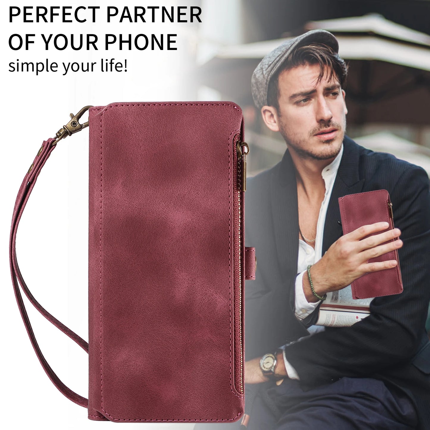 For Xiaomi Redmi Note 15 14 13 15C Poco X7 Pro F5 12 13C 14C 13T 15T Plus 5g Cases 4g Leather Wallet Card Holder Flip Phone Bags
