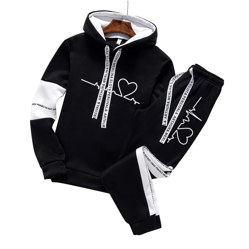 Hoodies Sportswear Sweatshirts for Men Comfortable Autumn Winter Sports Casual Fashion Versatile Sweatpants Daily Dressing Men's