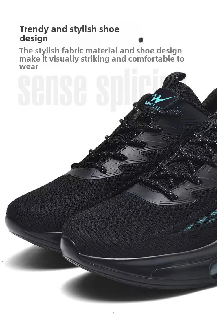 Men's Running Shoes Spring 2026 New Style Shock Absorption Air Cushion Sports Shoes Korean Version Heightening Fashion Casual...