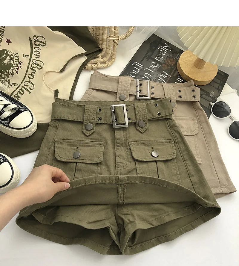 Design Sense Denim Skirt Pants Women's 2026 Summer Korean Version Hip Skirt