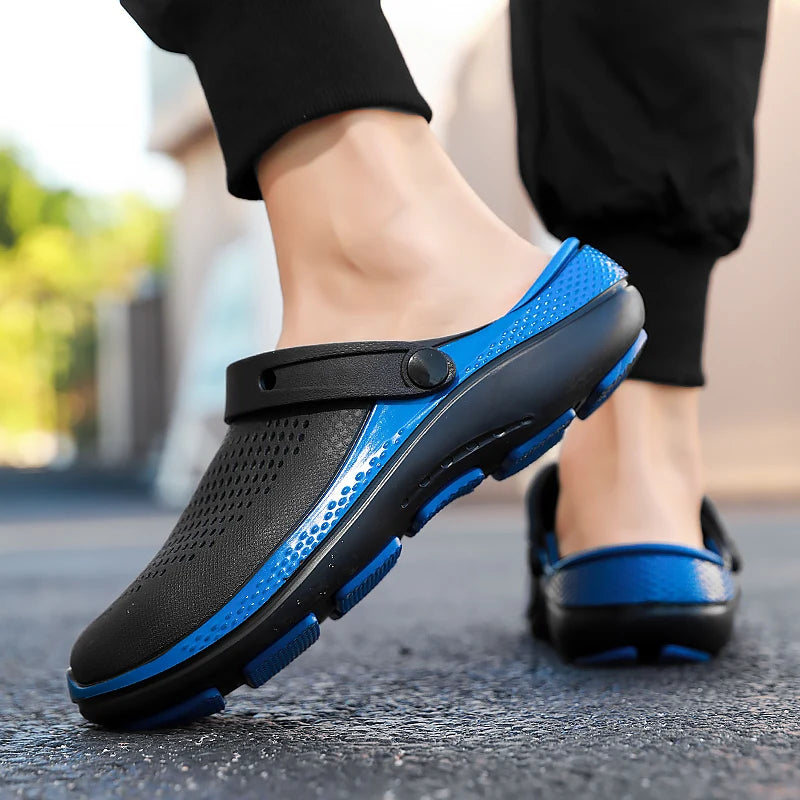 Men's Summer Outdoor Non-Slip Wear-Resistant Sandals for Outdoor Sports and Beach Large Size Sandals