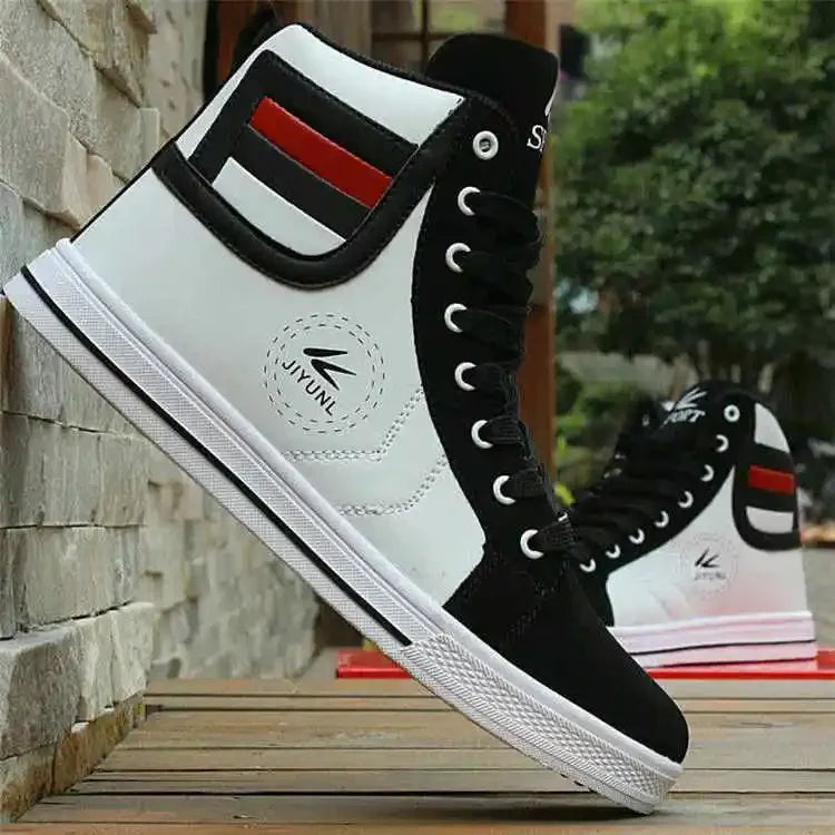 Fashion High-top Mens Sneakers Casual Tennis Shoes Chuky Men's Summer Sneakers Big Sizes Flat Footwear 2024 Man Zapatos Hombre