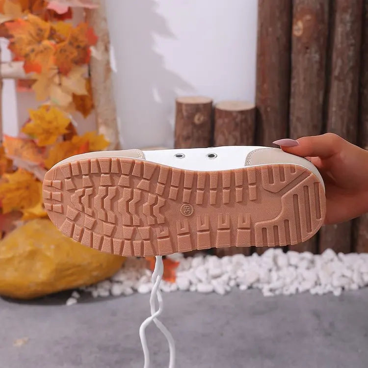 Roman Trendy Spring/Autumn Running Shoes Student Campus Flat Vulcanized Shoes Fashion Sneakers Casual Comfortable Round Head