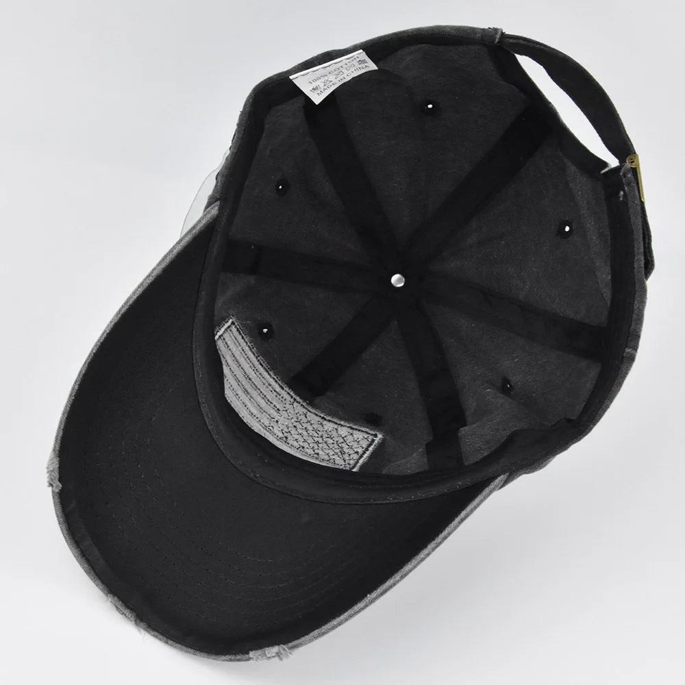 American Flag Unisex Baseball Hat for Men and Women USA Flag Mesh Snapback Flat Visor Cap BAZAARHUBO