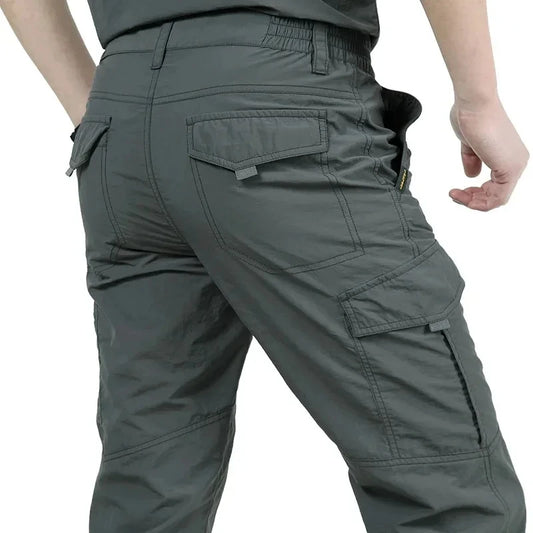 Men's Casual Fashion Trend Casual Pants Urban City Commuter Pants Military Tactical Multi-Pocket Sports Workwear Pants