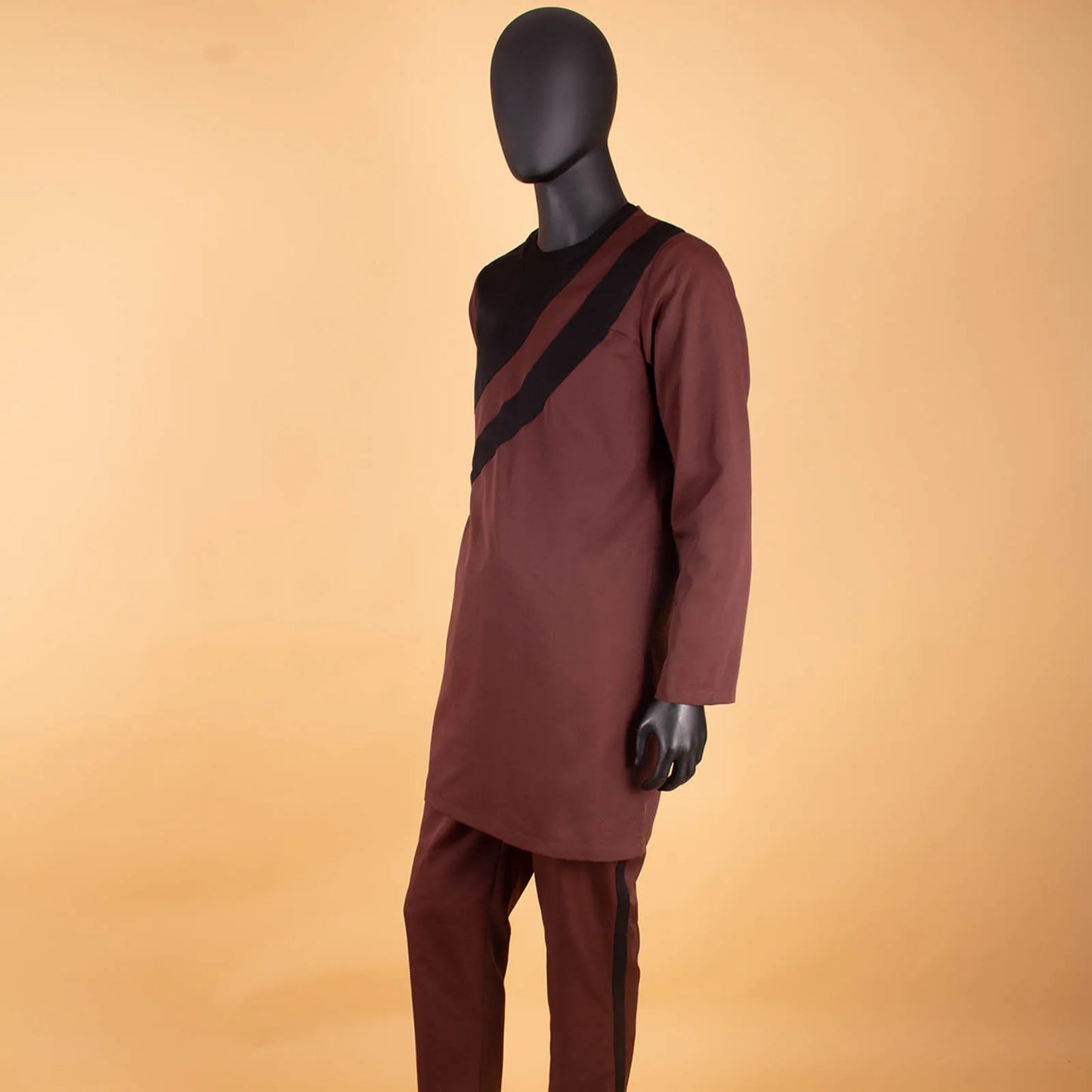 Tracksuit Men African Clothing Long Coats and Trousers 2 Piece Set Traditional Outfits Dashiki Outwear Wax Attire A2016036
