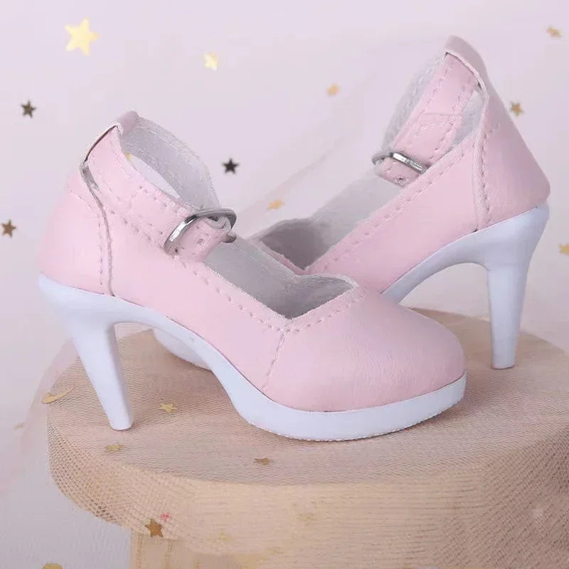Fashion 60cm Doll Shoes Boots 1/3 Bjd Doll Shoes 7.5cm Foot Wear Simulation Shoes Toy Doll Accessories