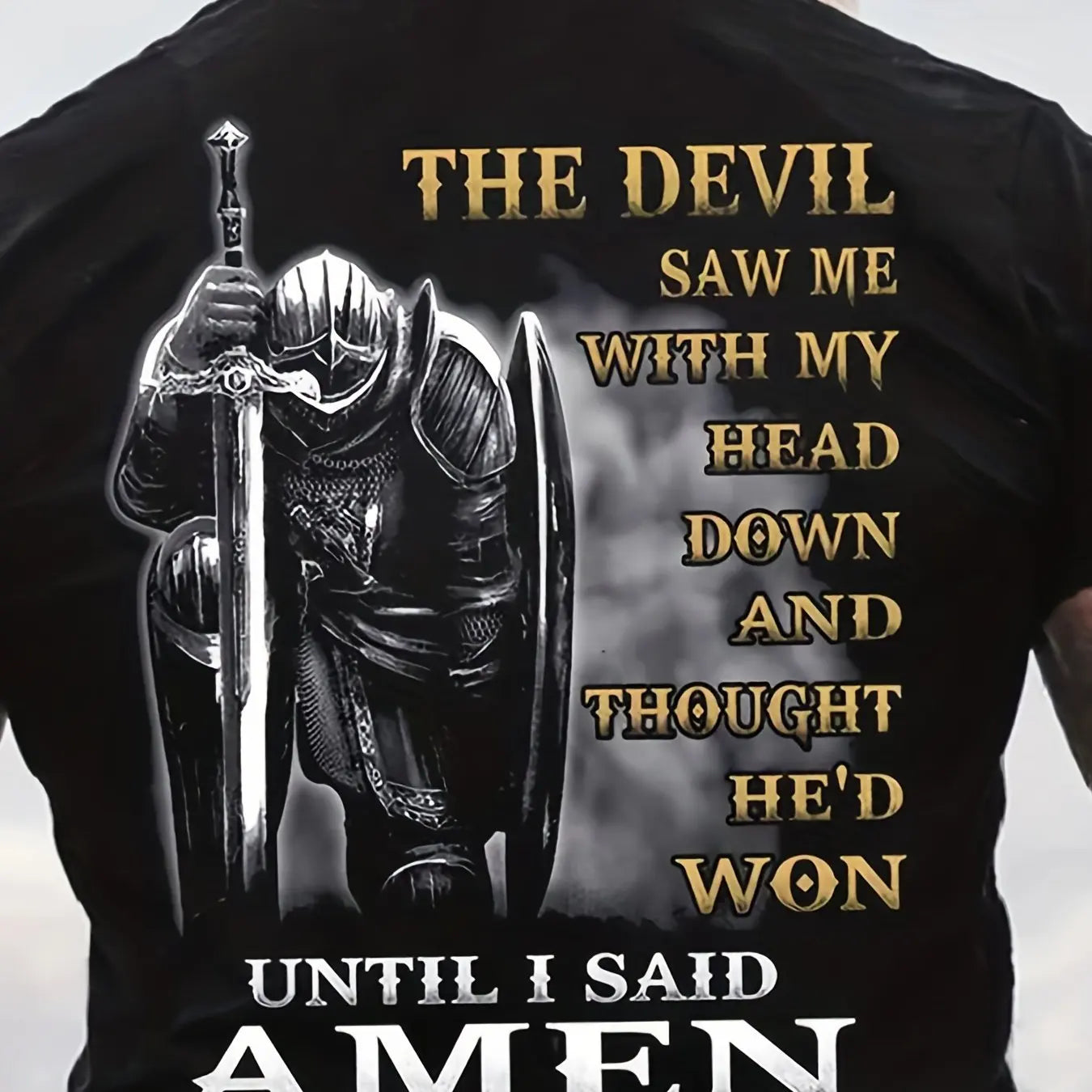 Men'S T shirt Tee Graphic Tee Letter Templar Cross Crew Neck Black 3D Print Plus Size Street Casual Short Sleeve Print Clothing