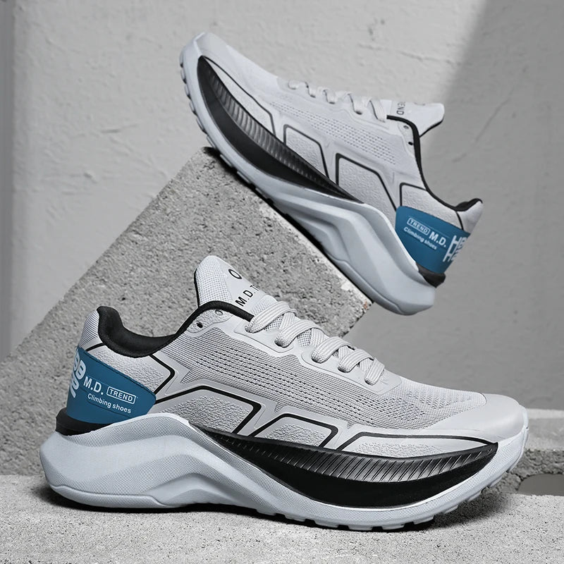 New Running Shoes Men Lace-up Walking Fashion Casual Leisure Loafers Brand Outdoor Jogging Breathable Sneakers Blade Comfortable