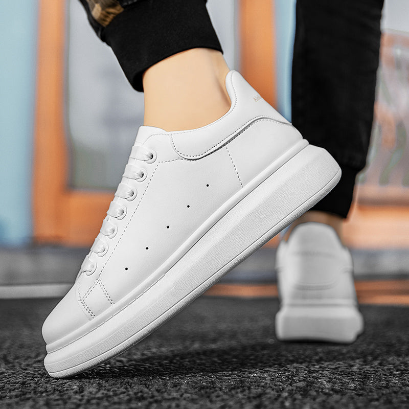 Fashion Platform Men Sport Shoes Casual Sneakers Autumn Outdoor Breathable Lightweight White Running Shoes Women Tennis Shoes