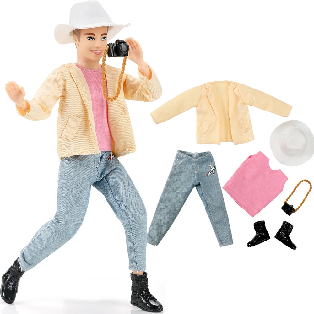 NK MIx 1/6 Doll Shoes Clothes 12 Inch Man Dolls Accessories 30CM Princess Doll Boots Fashion Leather Sneaker Slipper Gfit Toy JJ