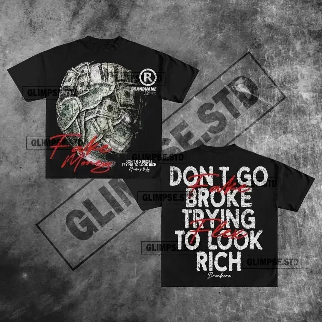 American Style Y2k Graphic t shirts Oversized Tops Goth Cotton T shirt Sweatshirt Harajuku Vintage Pro Choice Men Clothing