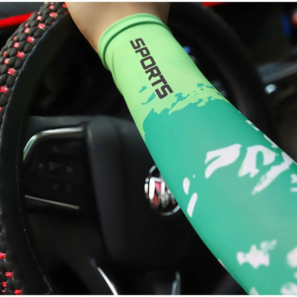 Sportswear Summer Cooling Basketball Sun Protection Outdoor Sport Arm Cover Arm Sleeves