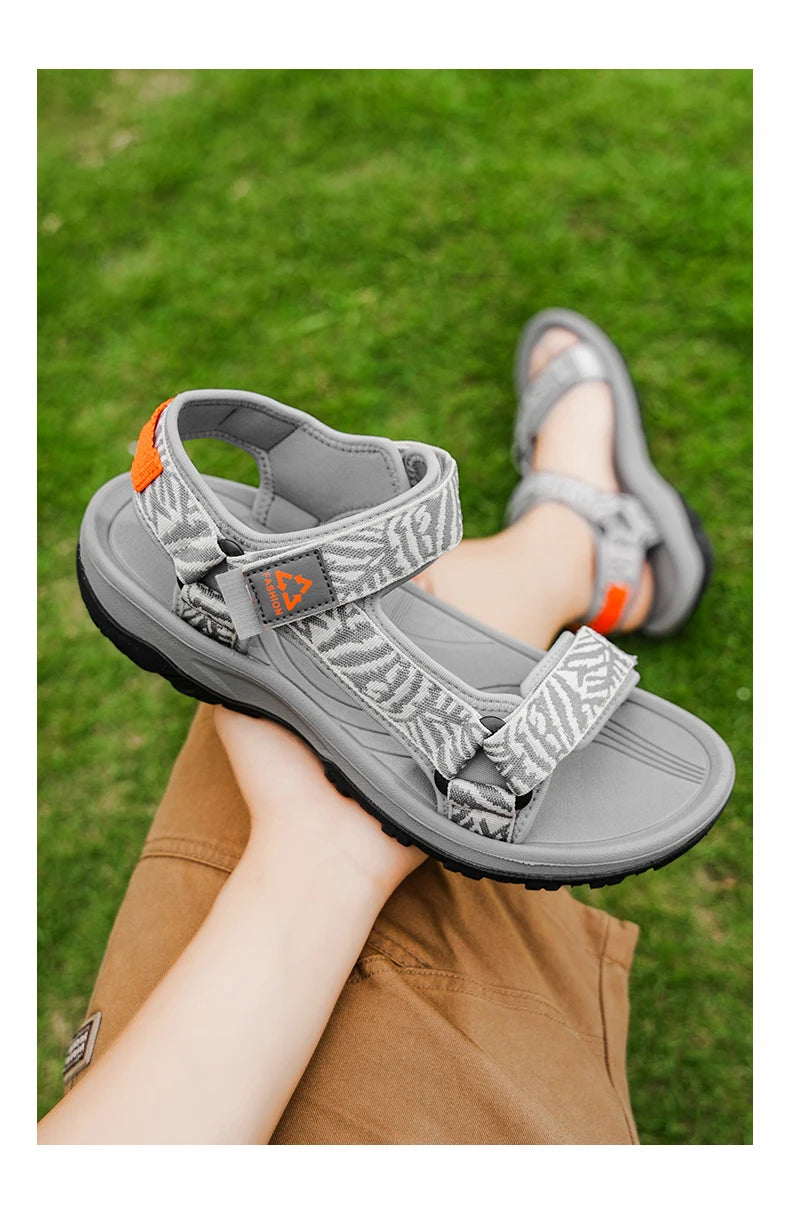 Men's Sport Sandals, Open Toe Water Sandals Waterproof Lightweight Casual Athletic Sandals for Outdoor Beach Travel Summer 40-45