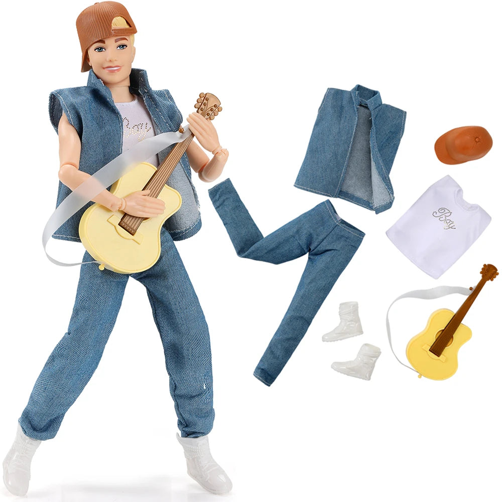 NK MIx 1/6 Doll Shoes Clothes 12 Inch Man Dolls Accessories 30CM Princess Doll Boots Fashion Leather Sneaker Slipper Gfit Toy JJ