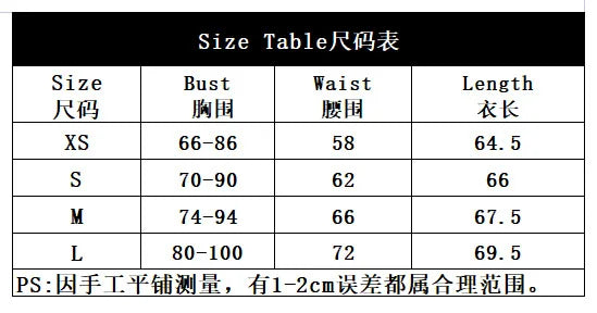 Bazaarhubo sexy lace ribbed bodysuit for women with size chart detailing bust, waist and length (XS–L).