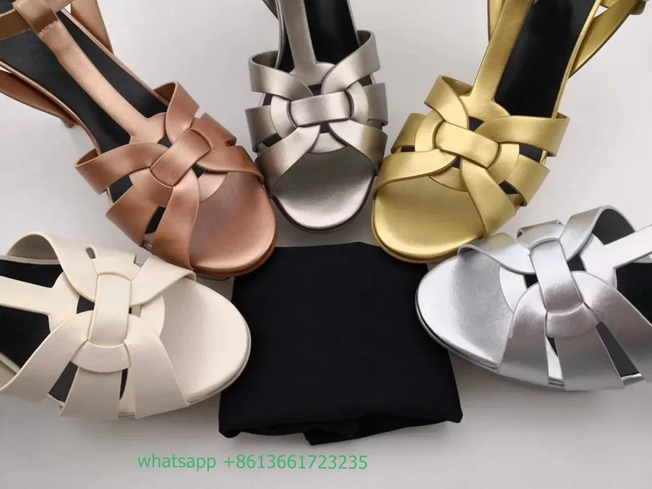 Platform Cross Strap Women Sandals Solid Peep Toe Thin High Heels Pu Slingback Ankle Strap Summer Sandals Fashion Party Shoes