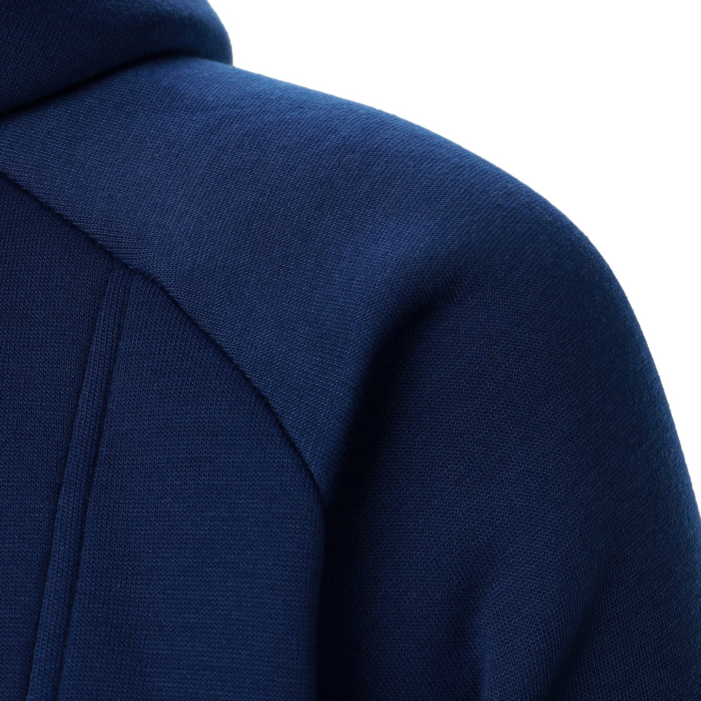 Autumn winter men's solid color hooded top Long sleeve side zipper design hoodie