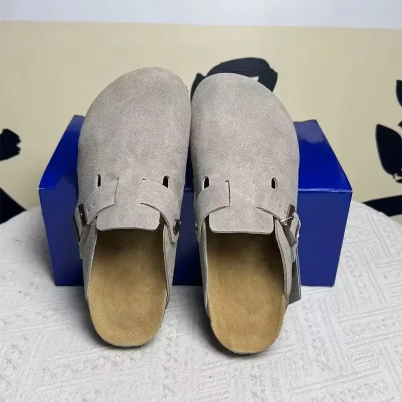 Leather Sandals for Men And Women Retro CasualComfortable Anti-Slip Beach Shoes for Spring And Autumn New Fashion womens shoes