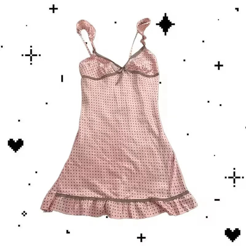 NEW Rock Goth Hip Hop Y2K Dress Frock Streetwear High Street Fashion Sexy Jersey Dress Classic Minimalist Yarn Skirt Casual